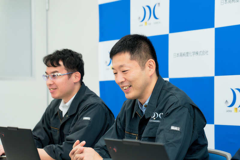 写真：技術部長　吉羽 健児さま