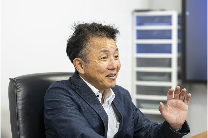 写真：世田谷サービス株式会社様　常務取締役　田中 克弥さま