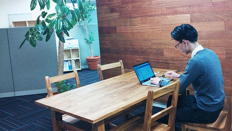 画像：社内風景