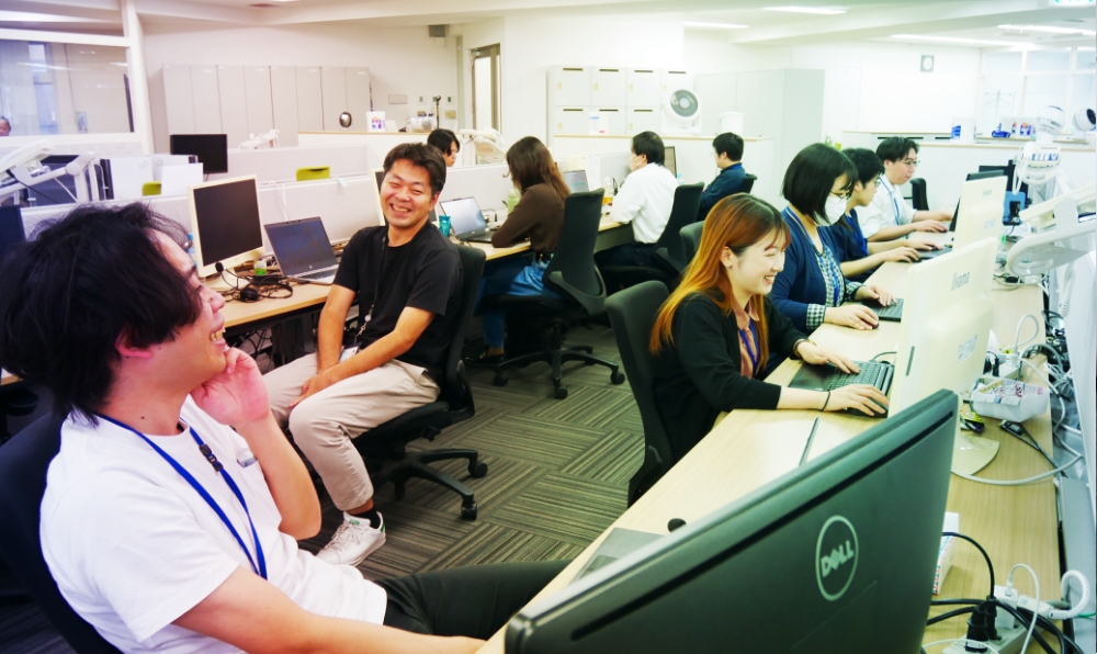 画像：社内風景